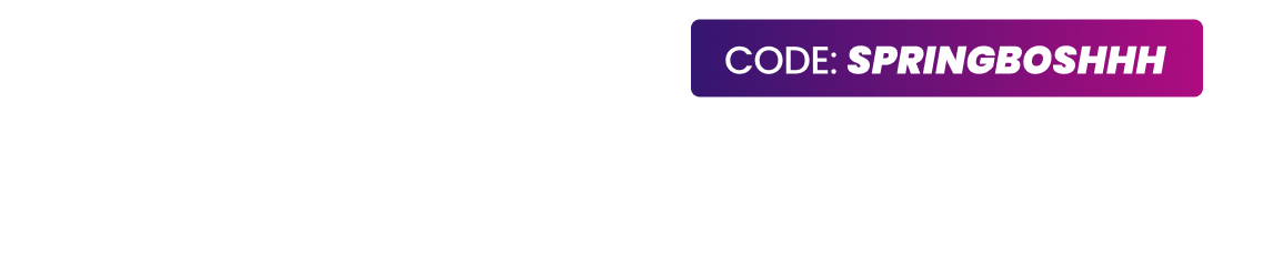 Credit spring build your credit Boshhh £1 deal, any package